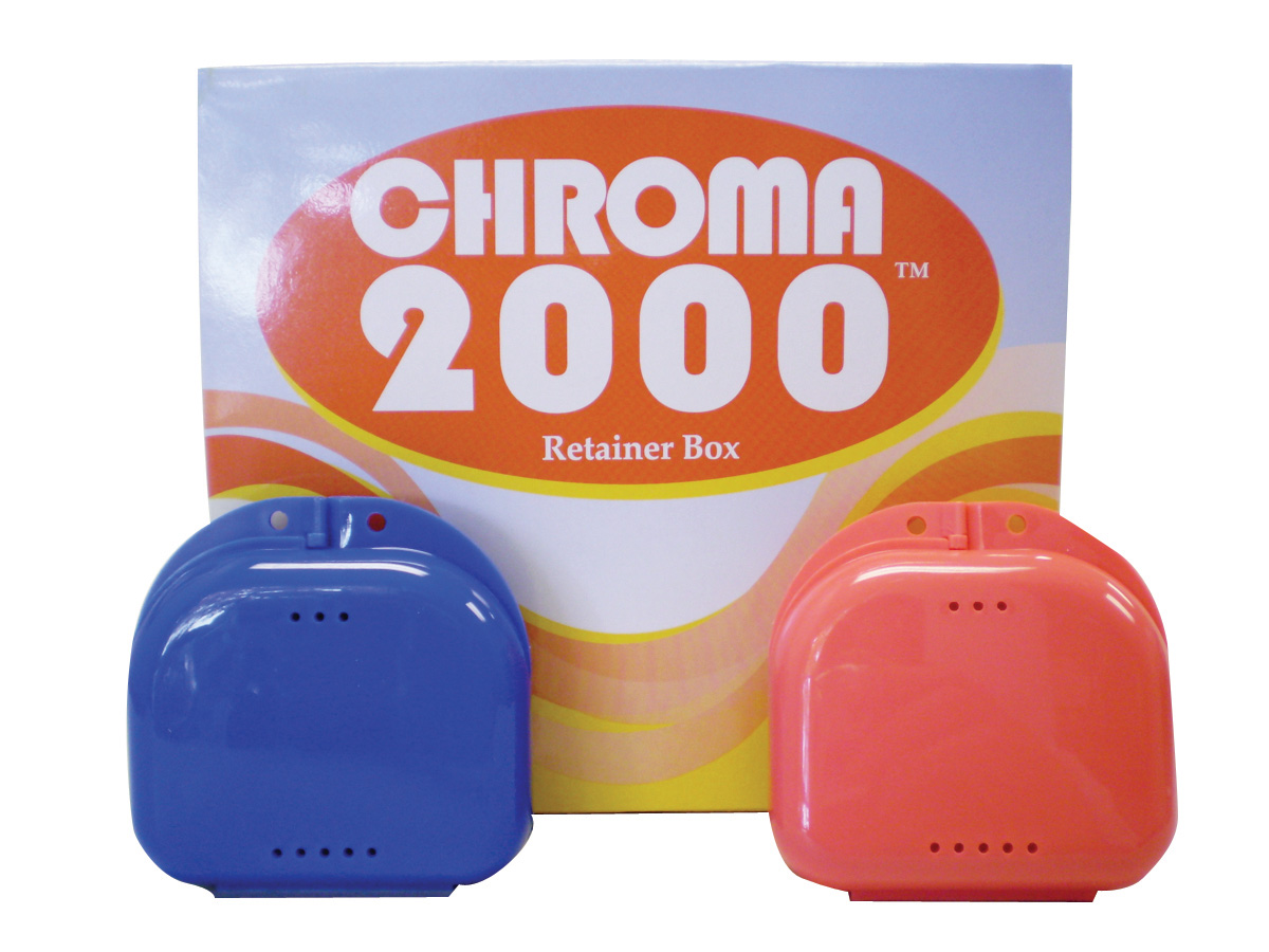 Plasdent-Chroma-Retainer-Boxes-Salmon-(Each)